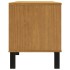 Mueble de TV con puerta de vidrio FLAM madera pino 158x40x50