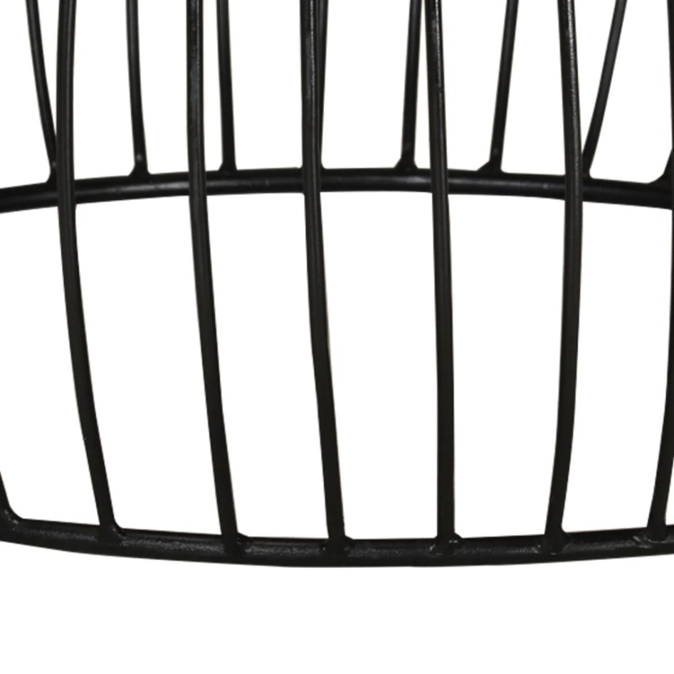 Mesa de centro de madera maciza reciclada Ø68