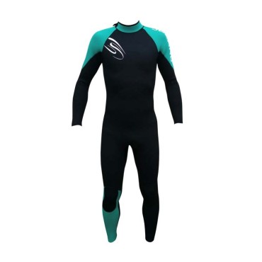 Traje de Neopreno largo infantil 4/3mm Groz Agua Marina