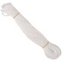 Toldo de vela cuadrado tela Oxford color crema 7x7