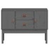 Aparador madera maciza de pino gris 110x40x78