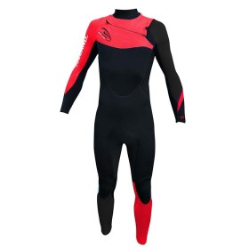 Traje de Neopreno largo hombre 3,2mm Navia Rojo