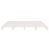 Cama de palets madera maciza de pino blanca 120x200