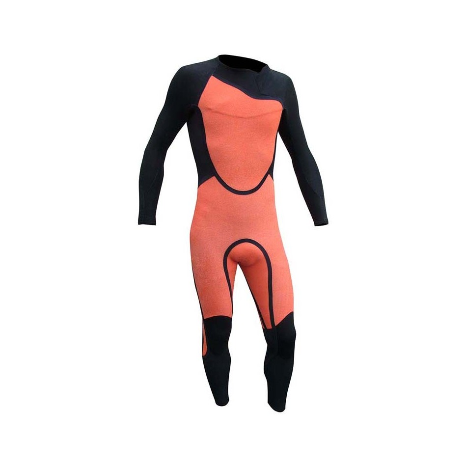 Traje de Neopreno largo hombre 4,3mm Noja Rojo