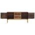 Aparador de madera maciza de mango 120x29x60