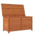 Baúl para cojines madera de abeto maciza marrón 100x50x56