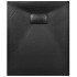 Plato de ducha SMC negro 90x70