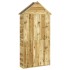 Cobertizo de herramientas madera pino impregnada 107x37x220