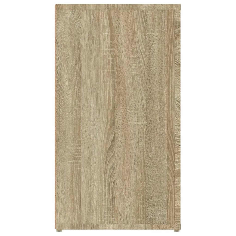 Aparador madera contrachapada roble Sonoma 100x33x59,5