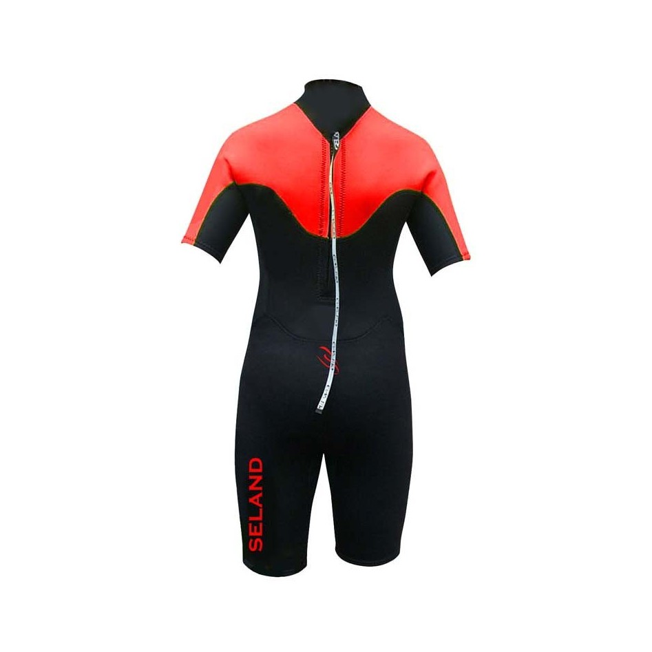 Traje de Neopreno corto hombre 2,5mm Ari Rojo