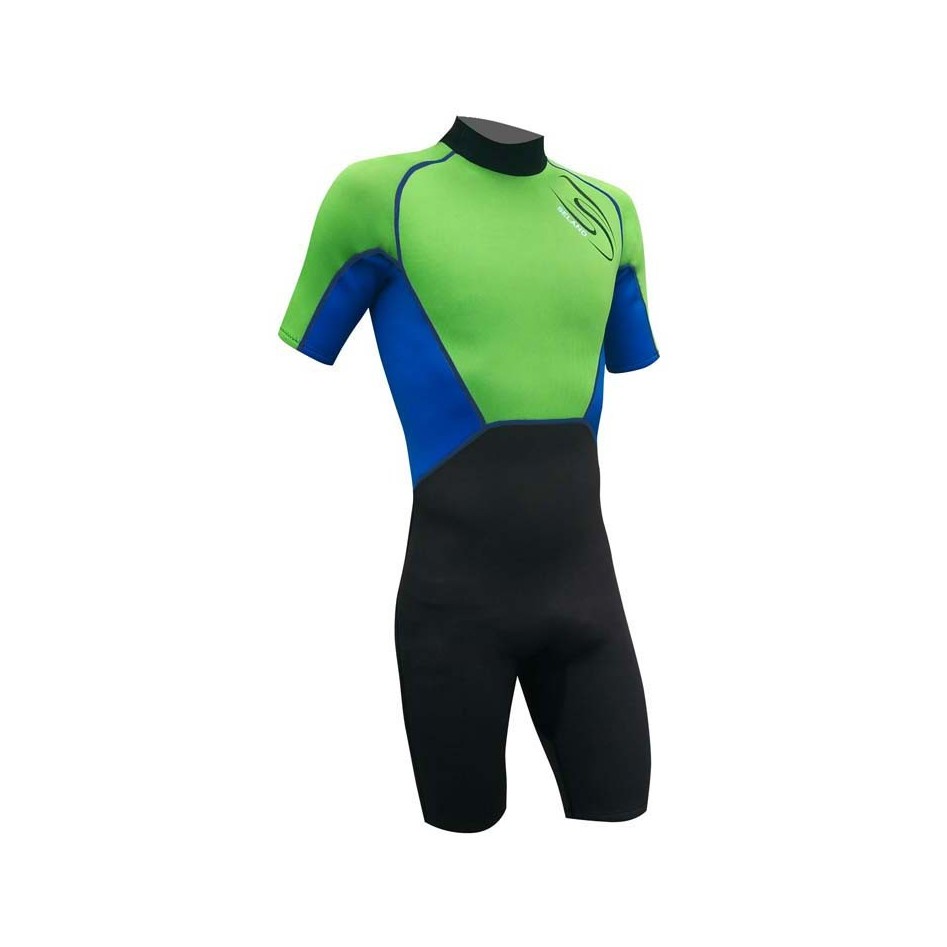 Traje de Neopreno corto hombre 2,5mm Ari Azul