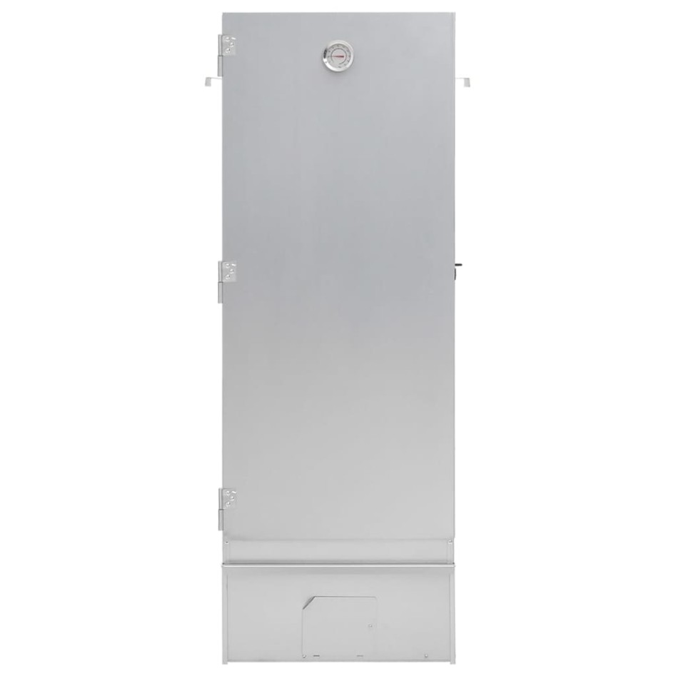 Horno ahumador astillas madera acero galvanizado 44,5x29x110