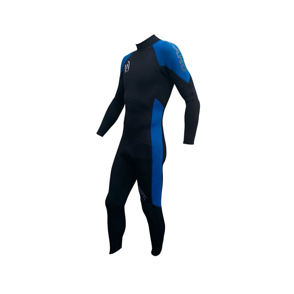 Traje de Neopreno largo hombre 3,2mm Somo Azul