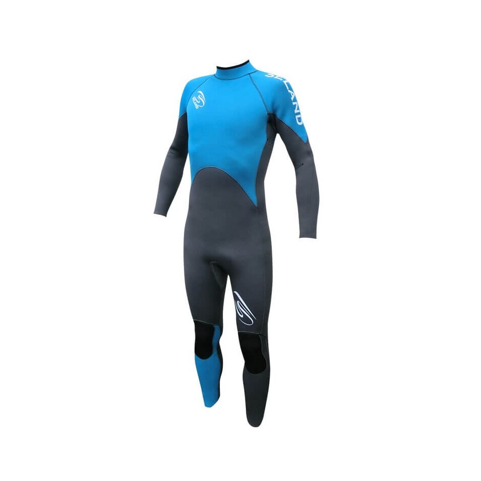 Traje de Neopreno largo hombre 4,3mm Gros Azul