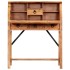 Escritorio de madera maciza de acacia 90x40x107