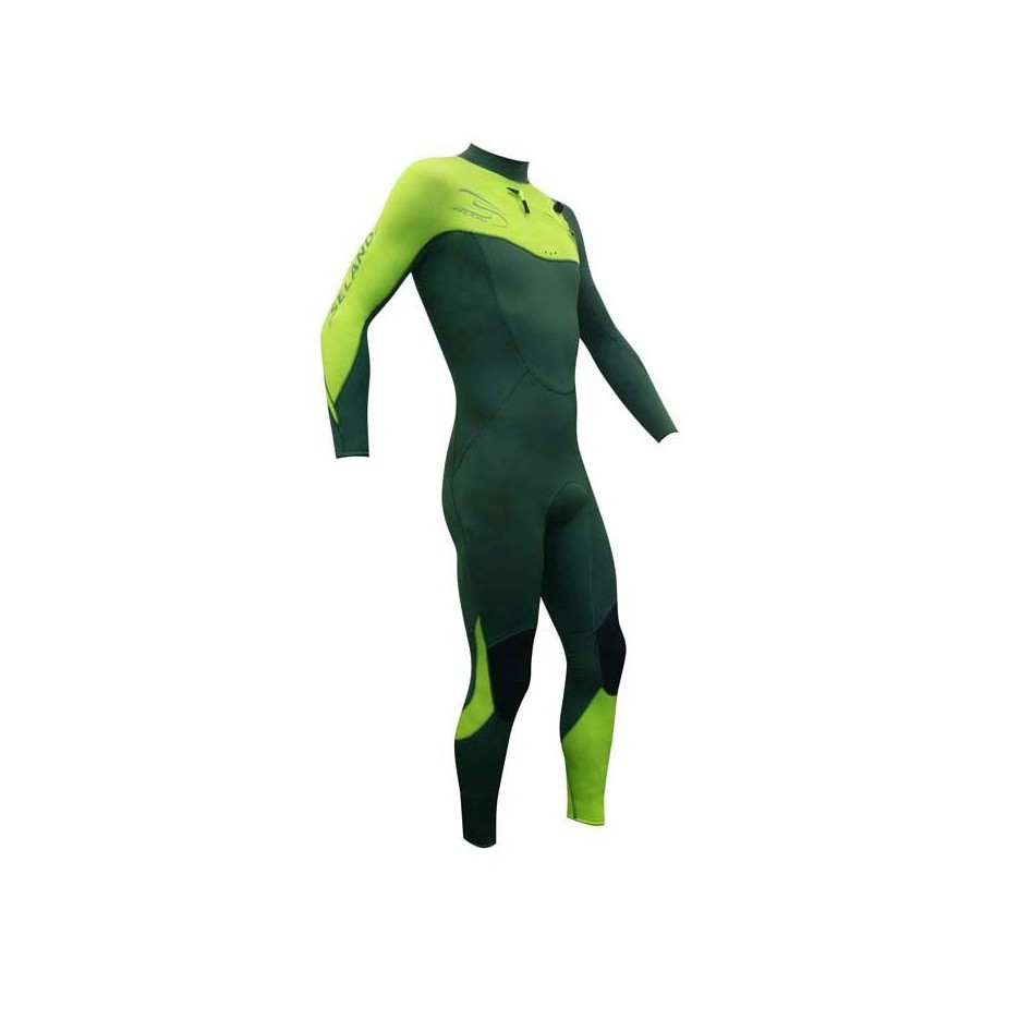 Traje de Neopreno largo niño 3/2mm Navas Green