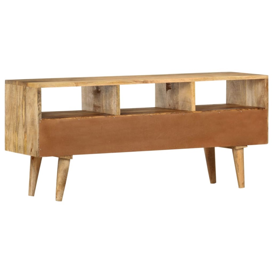 Mueble para TV de madera maciza de mango 110x36x50