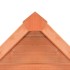 Caseta de almacenamiento de jardín de madera 71x60x213