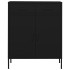 Armario de almacenamiento acero negro 80x35x101,5