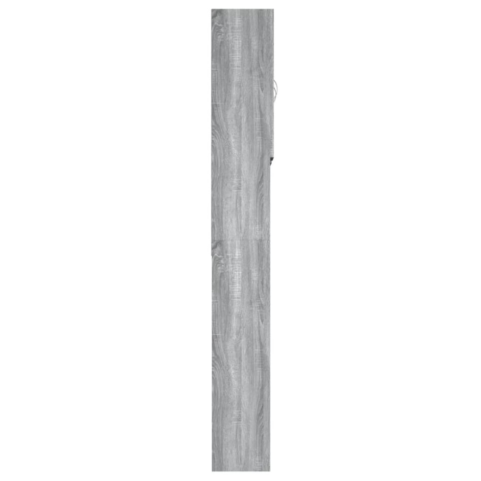 Armario de lavadora gris Sonoma 64x25,5x190