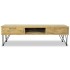 Mueble para la TV 120x35x35 cm de madera maciza de