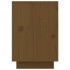 Mesitas noche 2 uds madera maciza pino marrón miel 50x34x50