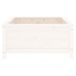 Jardinera madera maciza de pino blanco 82,5x82,5x39