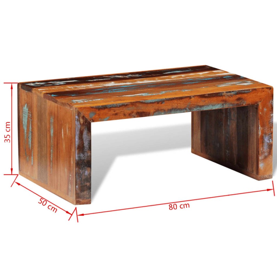 Mesa de centro madera