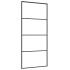 Puerta corredera ESG vidrio y aluminio 90x205 cm