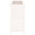 Jardinera madera maciza de pino blanco 82,5x40x78