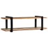 Mueble para la TV de madera maciza reciclada 130x40x40