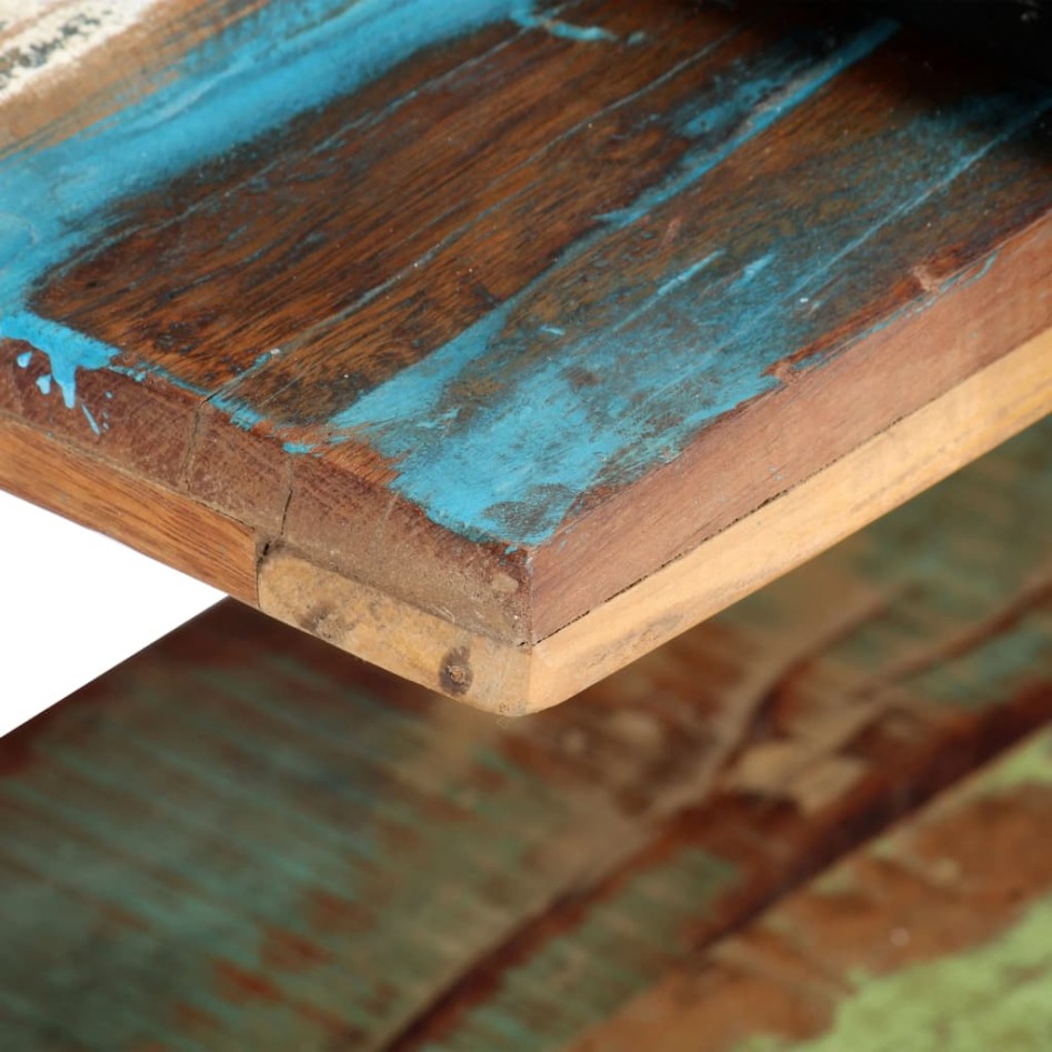 Mueble para la TV de madera maciza reciclada 130x40x40