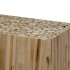 Mesa de centro de teca genuina 90x50x30