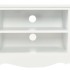 Mueble para TV de madera blanco 120x30x40