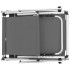 Tumbonas plegables con techo 2 uds aluminio y textilene