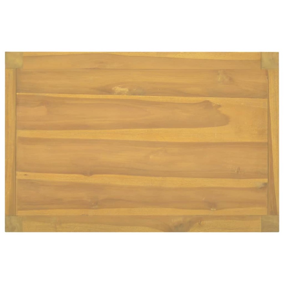 Armario de baño madera maciza de teca 60x40x75