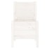 Jardinera madera maciza de pino blanco 245,5x44x75