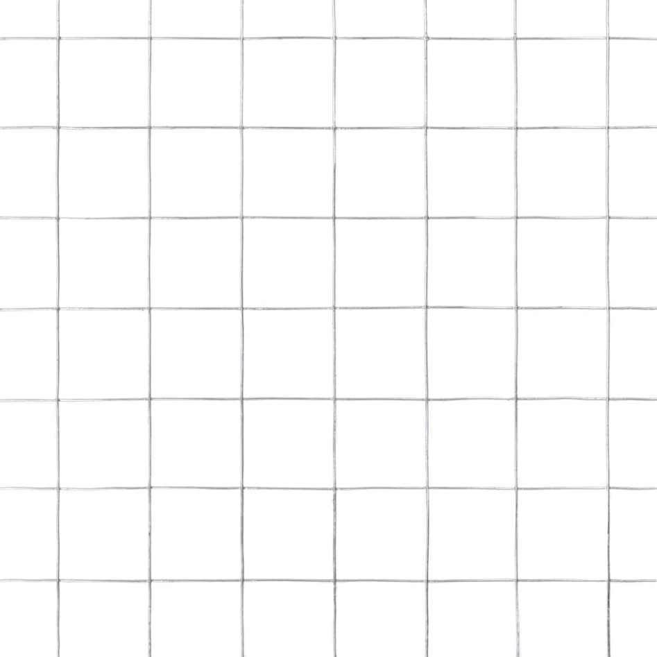 Alambrada de gallinero acero galvanizado plateado