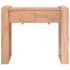 Mesa consola de madera maciza de teca 90x35x75