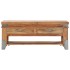 Mesa de centro de madera maciza de acacia 110x52x45