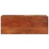 Mueble de TV de madera maciza de acacia 80x30x42