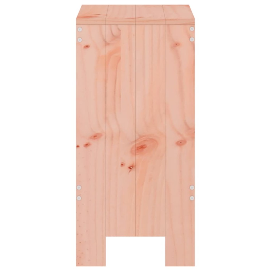 Taburetes de cocina 2 uds madera de abeto Douglas 40x36x75