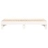 Sofá cama extraíble madera maciza de pino blanco 2x(90x190)