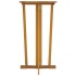 Mesa de bar plegable madera maciza de teca 90x65x105