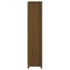 Estantería madera maciza de pino marrón miel 50x35x154