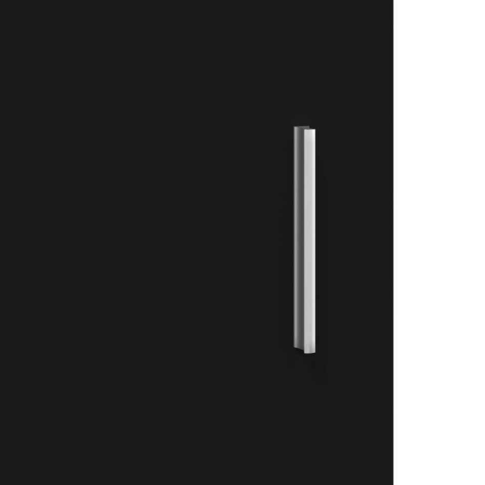 Soporte para acuario madera de ingeniería negro 101x41x58