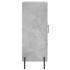 Aparador de madera de ingeniería gris hormigón 69,5x34x90