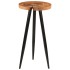 Mesa alta de troncos madera maciza de acacia Ø53x105
