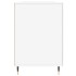 Escritorio madera contrachapada blanco brillante 140x50x75