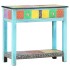Mesa consola pintada a mano madera maciza de mango 80x35x75